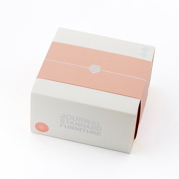 ジャーナルスタンダードファニチャー カタログギフト（桜）＋キラキラHAPPYBOX電報プレシャスホワイト