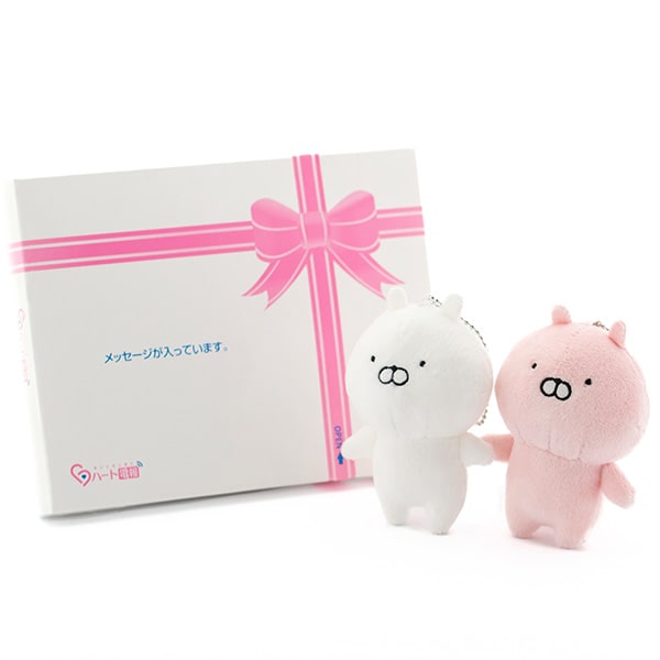 うさまる&うさこ マスコット＋ドキドキHAPPYBOX電報