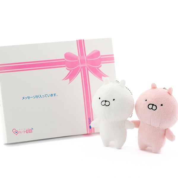 うさまる&うさこ マスコット＋ドキドキHAPPYBOX電報