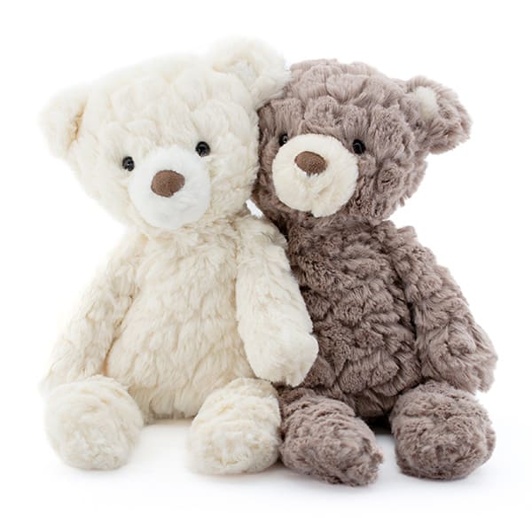 【Mary Meyer】パティ グレー＆クリームベア S＋ドキドキHAPPYBOX電報