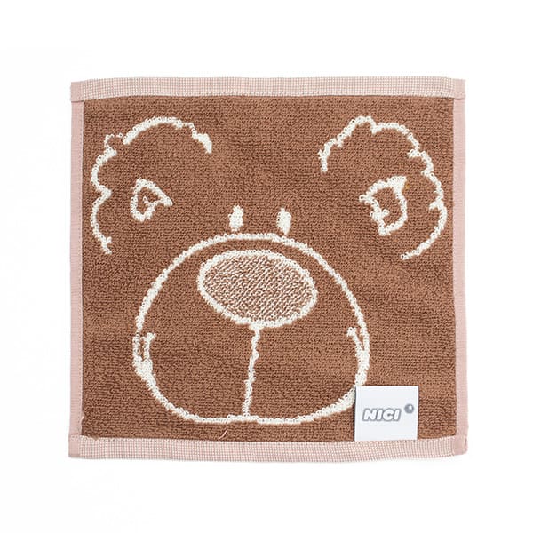 NICI（ニキ）ラブベア キーリング ポポ（10cm）ハンドタオルセット＋ドキドキHAPPYBOX電報