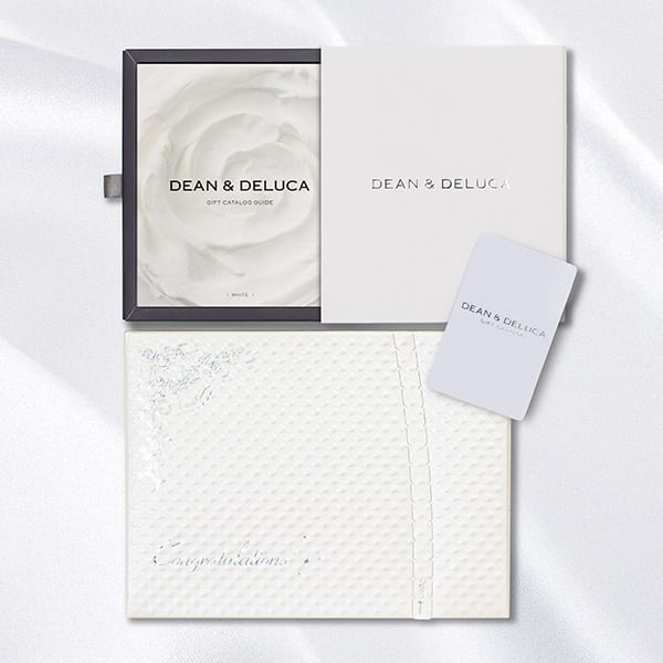 DEAN & DELUCA ギフトカタログ（カードタイプ）ホワイト