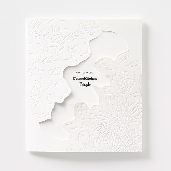 コスメキッチン＆ビープル ギフトカタログ LOVE（ラブ）＋ハート電報ロイヤルフラワーピンク