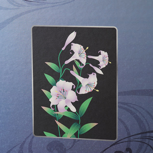 お悔やみ電報 白百合