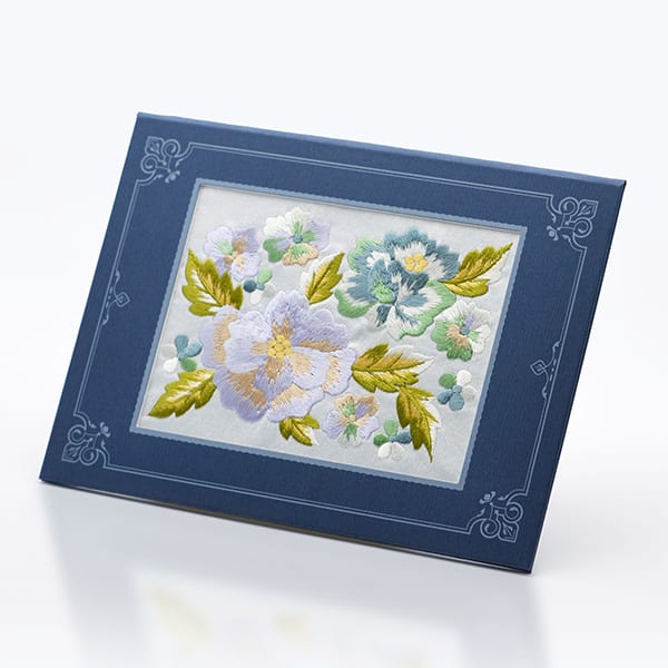 お悔やみ刺繍電報 追想花