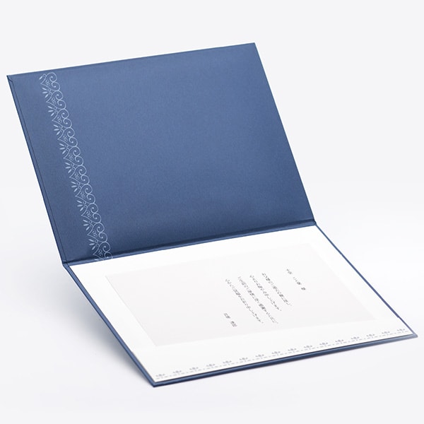 お悔やみ刺繍電報 追想花