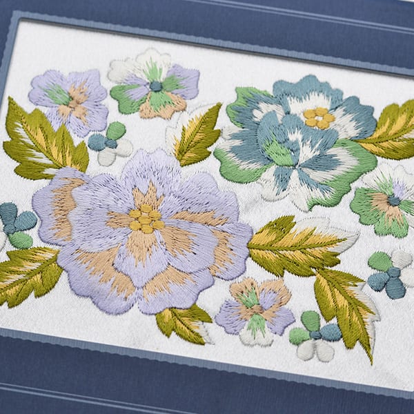 お悔やみ刺繍電報 追想花