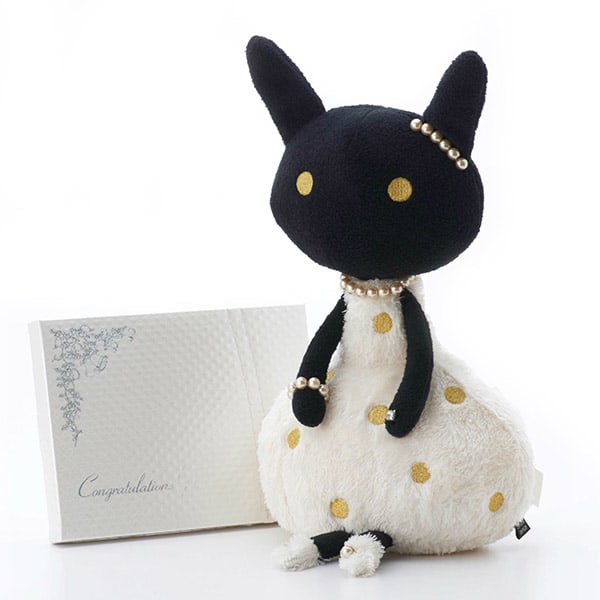 マシュマロウサギ〈Atsuko Matano〉+キラキラHAPPYBOX電報