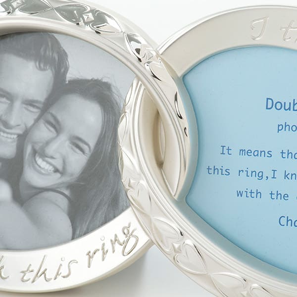 ダブルリングフォトフレーム