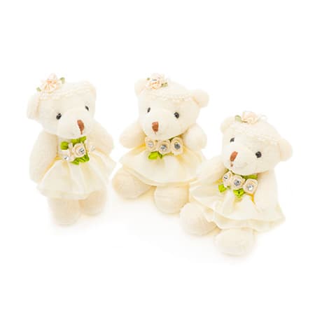 くま束電報 ピュアホワイト