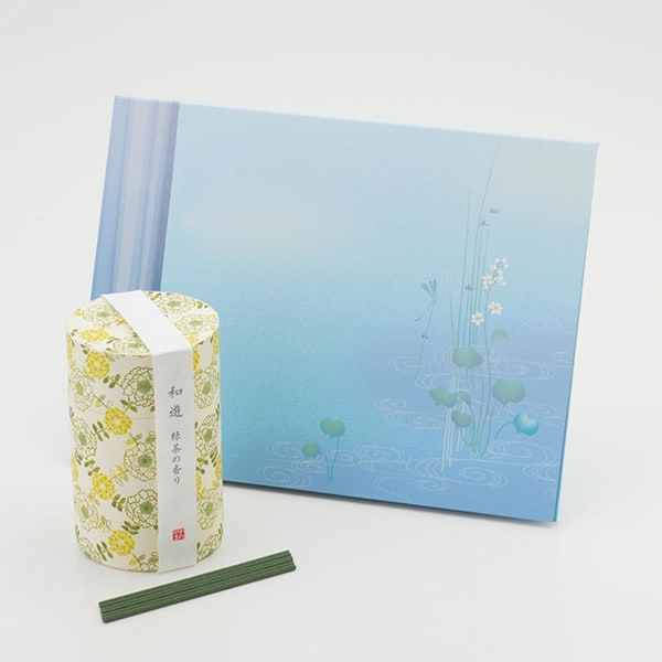 お悔やみ電報 うたかた お線香「和遊」緑茶の香り