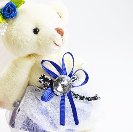 小さくてもかわいらしさ満点のプチくま束