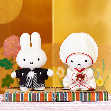 ミッフィー 和装ウェディングぬいぐるみ