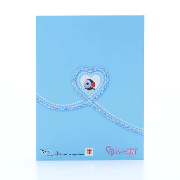 ピングー電報 PHOTOハート（結婚のお祝い用）