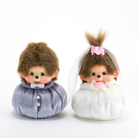 新郎のモンチッチマスコット