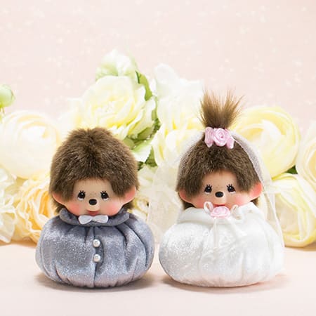 新郎のモンチッチマスコット