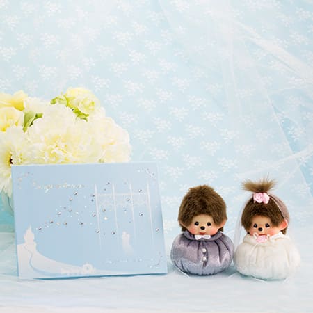 新郎のモンチッチマスコット