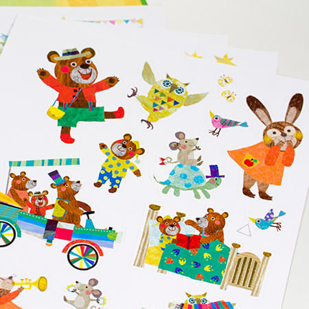 イラストがはいったギフトボックス付きです