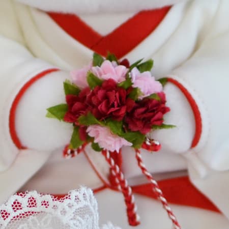 ミッフィーの家紋入りです。