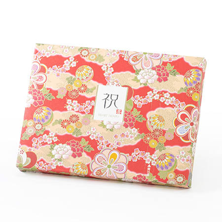 和風HAPPYBOX電報 花手鞠 茜