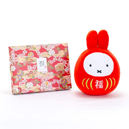 ミッフィー 福だるまぬいぐるみ