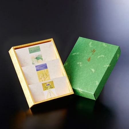 お線香「かすみ・ほのか・灯花 蜜蝋入り」セット