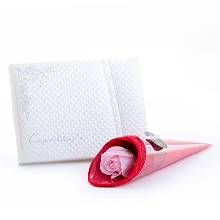 ハンカチブーケ（スウィートピンク）