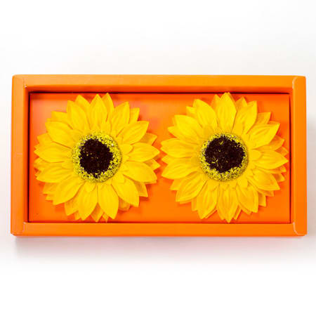 まるで本物のひまわりみたいです