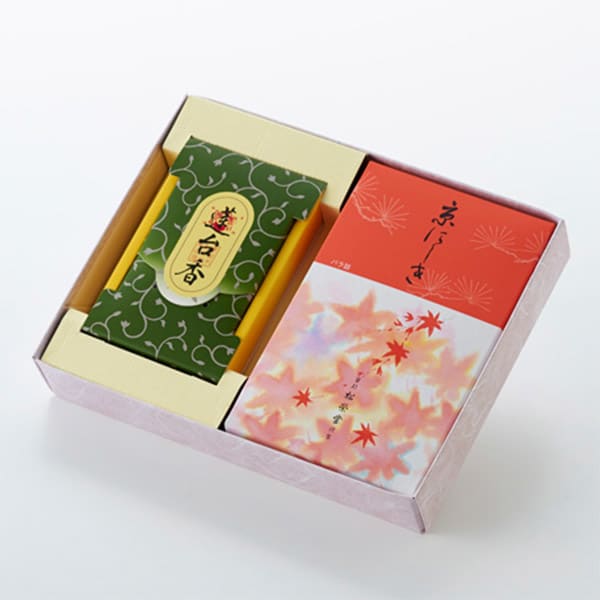 お焼香とお線香「京にしき・蓮台香」セット