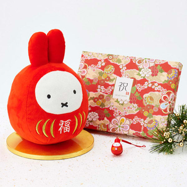 ミッフィー 福だるま根付け鈴