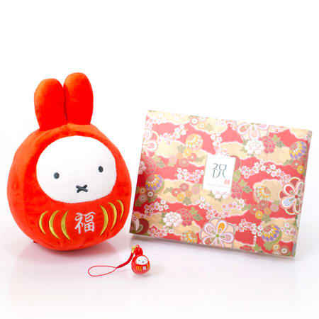 ミッフィー 福だるま根付け鈴