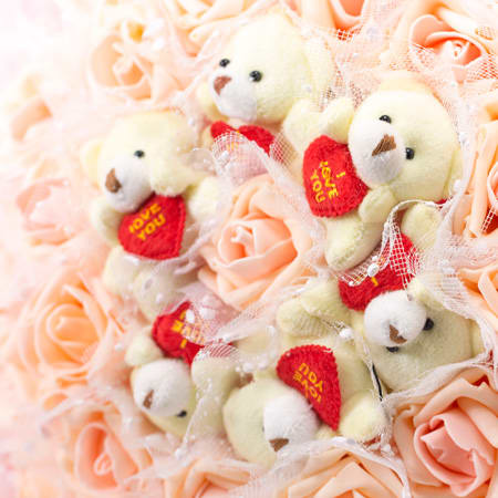 くま束電報 ラブリーローズ