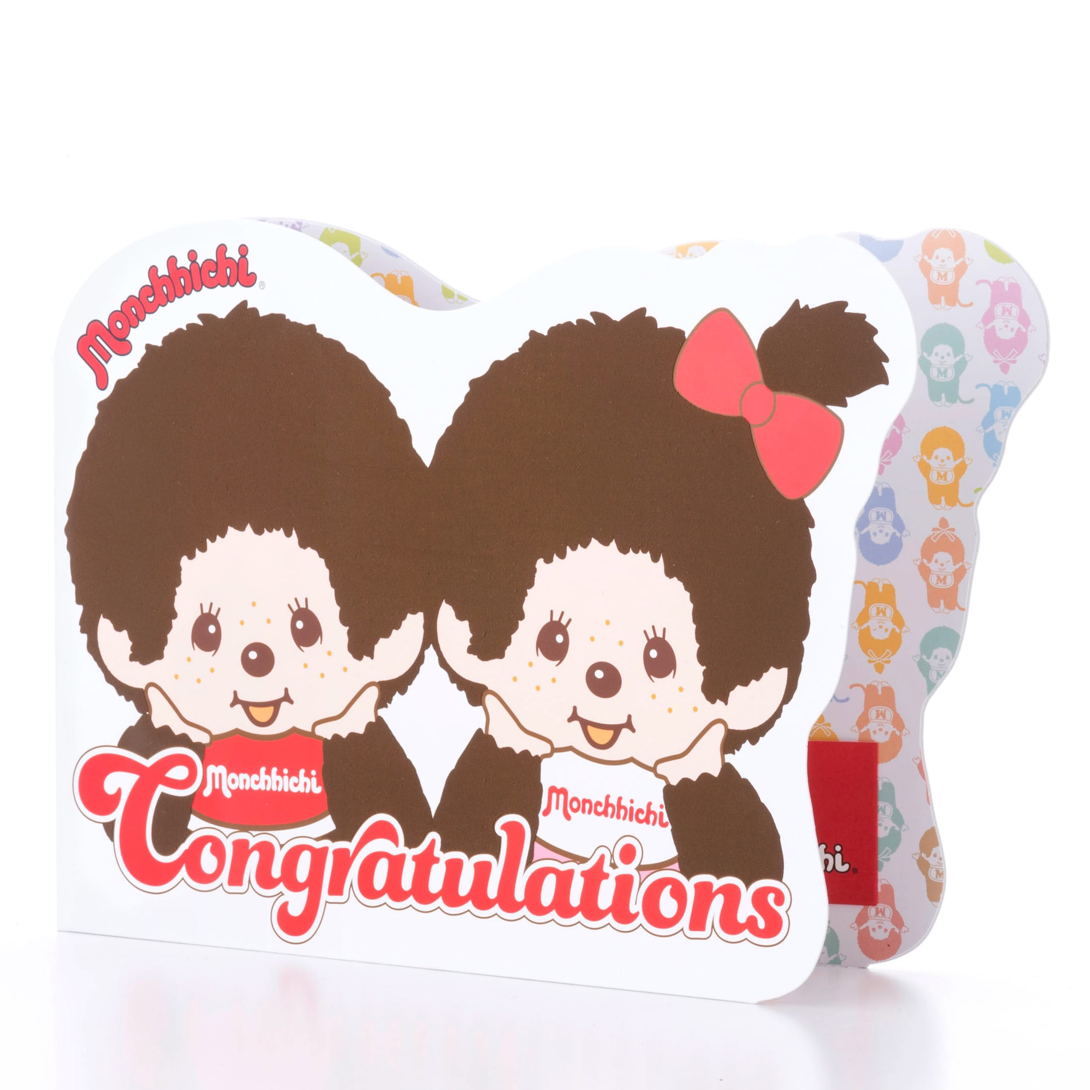 なかよしモンチッチを縁取ったカット台紙