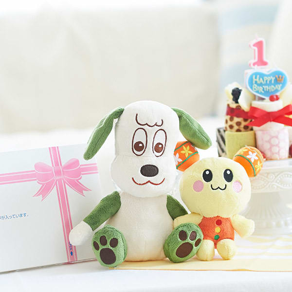 ワンワンとうーたん 洗えるぬいぐるみ