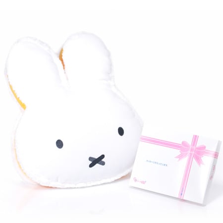 ミッフィー マカロンクッション ホワイト