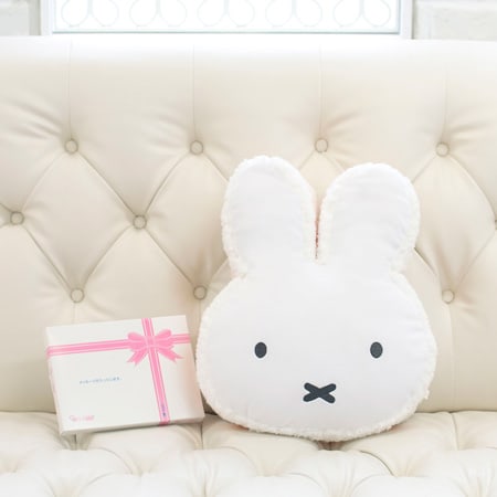 ミッフィー マカロンクッション ホワイト