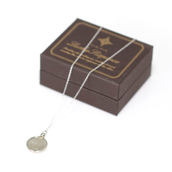 〈PORTADA〉シックスペンスコイン ネックレス