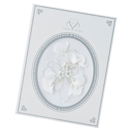 刺繍電報 パールビーズ