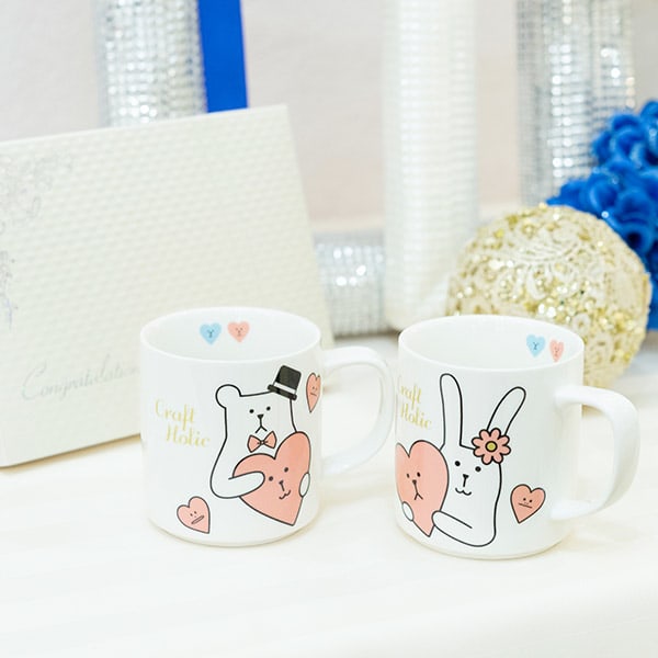Wedding CRAFT ペアマグカップ
