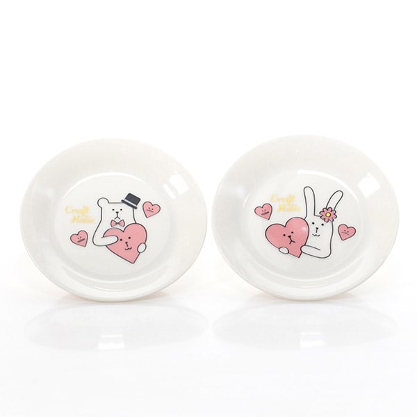 Wedding CRAFT ペア小皿