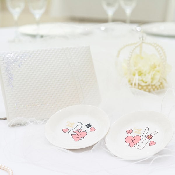 Wedding CRAFT ペア小皿