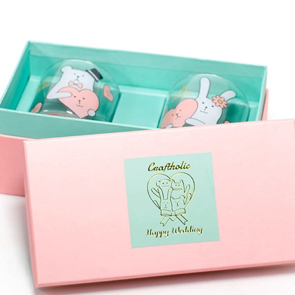 Wedding CRAFT ペアグラス