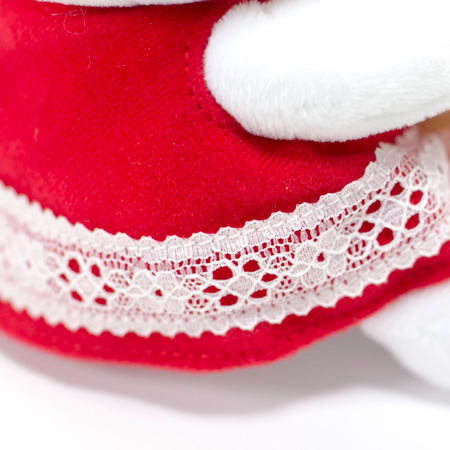 ミッフィーズガーデン 赤いギフトぬいぐるみ