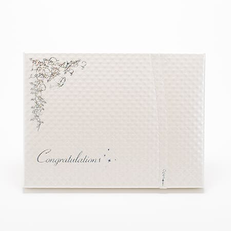 キラキラHAPPYBOX電報プレシャスホワイトキラキラHAPPYBOX電報 プレシャスホワイト