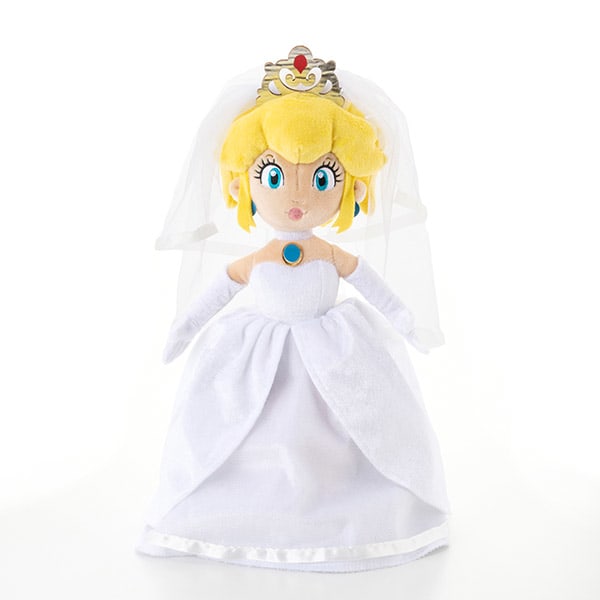 ピーチ姫 ウェディングぬいぐるみ