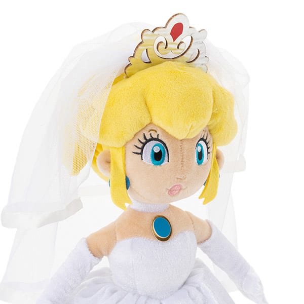 ピーチ姫 ウェディングぬいぐるみ