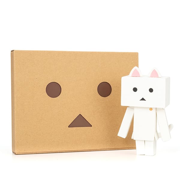 ソフビ ニャンボー(シロ)+ダンボーHAPPYBOX電報