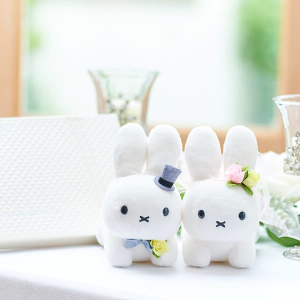 Brunaファミリー ウェディングドール うさぎ