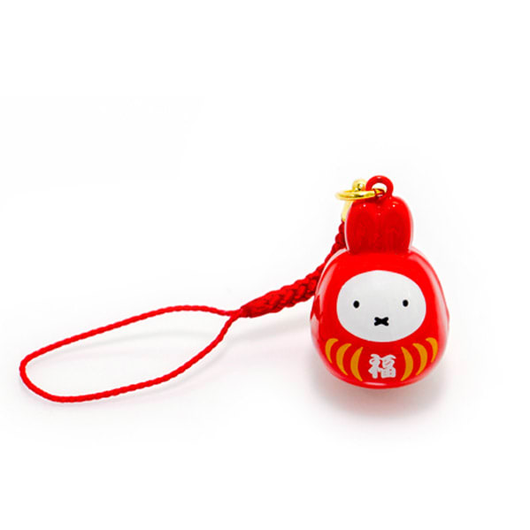 ミッフィー 福だるま根付け鈴
