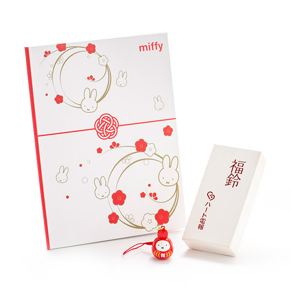 ミッフィー 福だるま根付け鈴